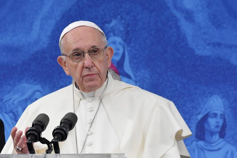 O documento fala por si”, diz papa sobre acusações de ter encoberto abusos sexuais